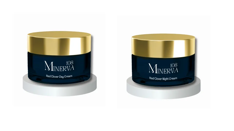 Vegan face cream for mature skin from Minerva108 Cosmetics