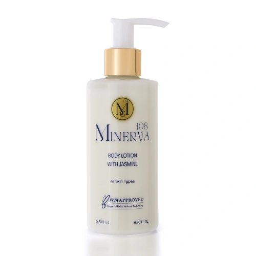 minerva108 cosmetics organic body lotion